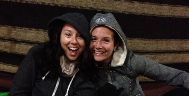 Bedouin tent dinner - YUM!