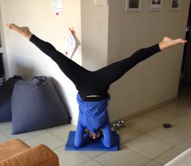wide headstand